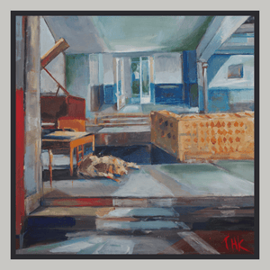 Dog At Piano - Therese Healy Kelly