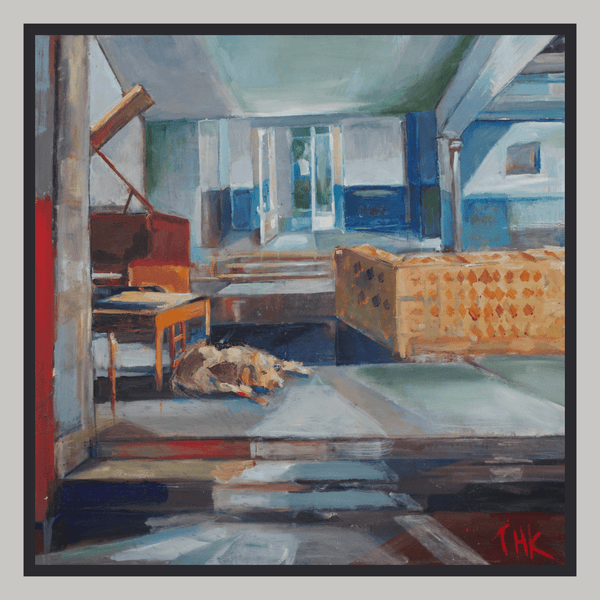 Dog At Piano - Therese Healy Kelly