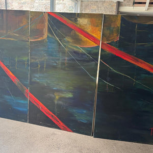 Claddagh Bowsprit (Triptych) - Therese Healy Kelly