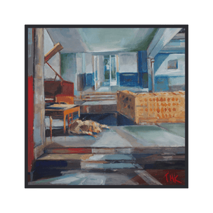 Dog At Piano - Therese Healy Kelly