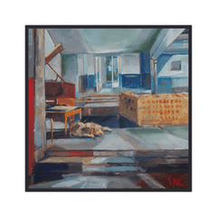 Dog At Piano - Therese Healy Kelly