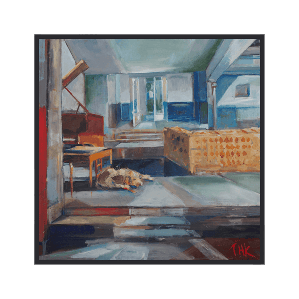 Dog At Piano - Therese Healy Kelly