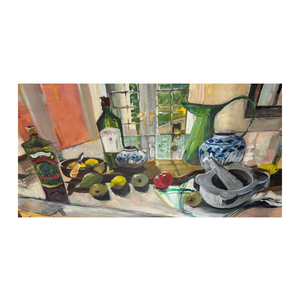 The Kitchen Still with Pestle - Therese Healy Kelly